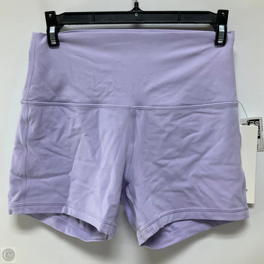 Athletic Shorts By Lululemon In Purple, Size: 8