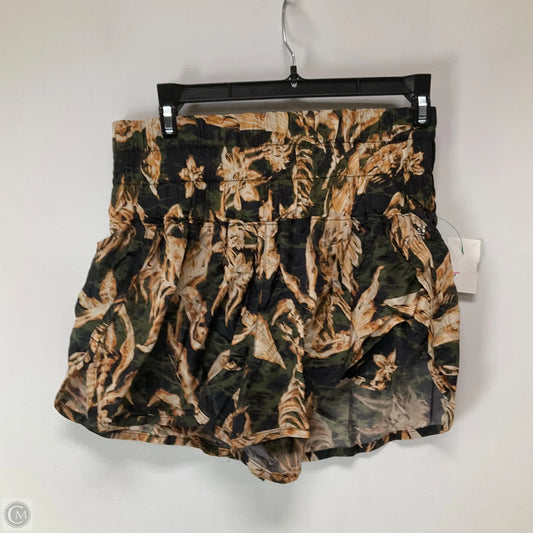 Athletic Shorts By Free People In Black & Green, Size: M