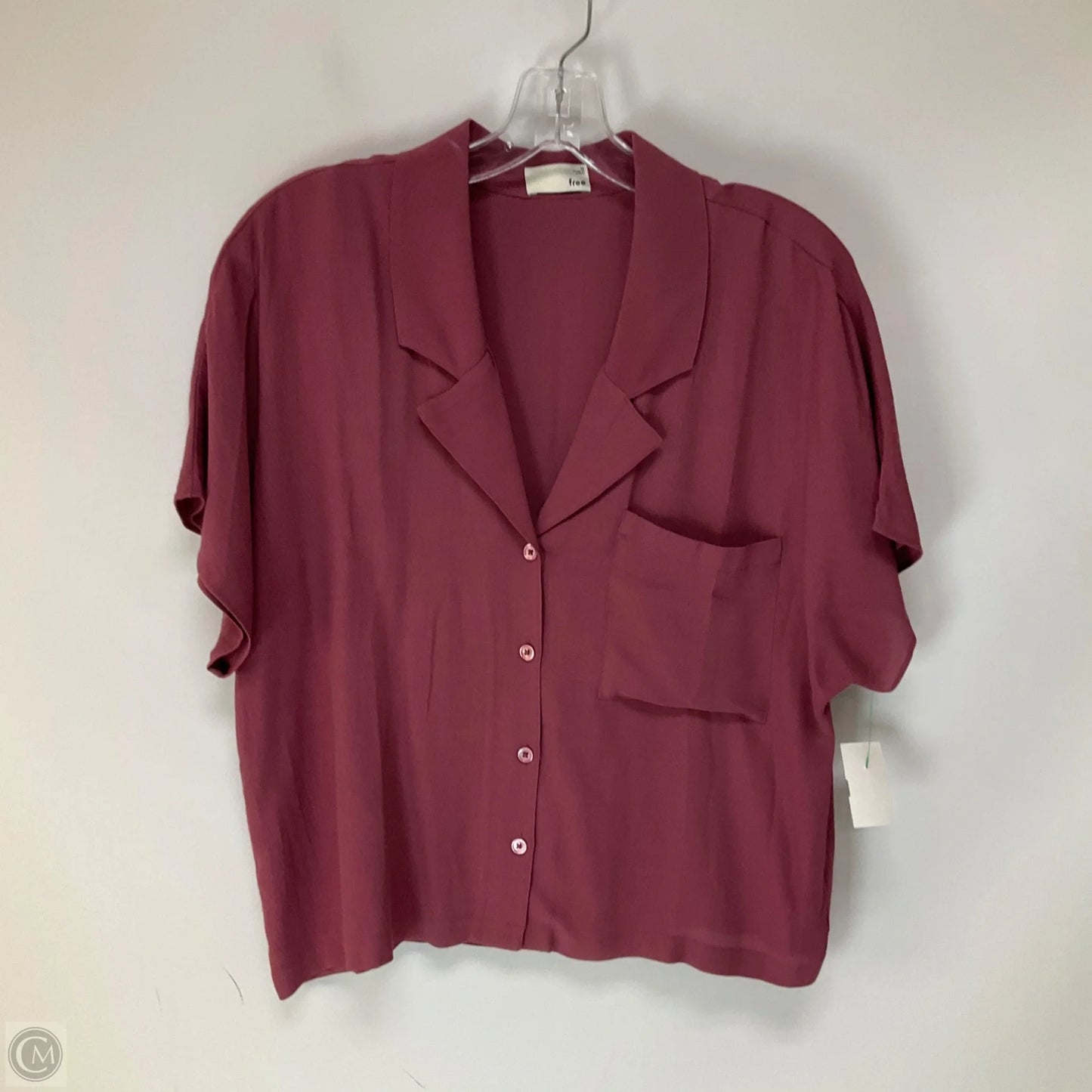 Top Short Sleeve By Wilfred In Mauve, Size: M