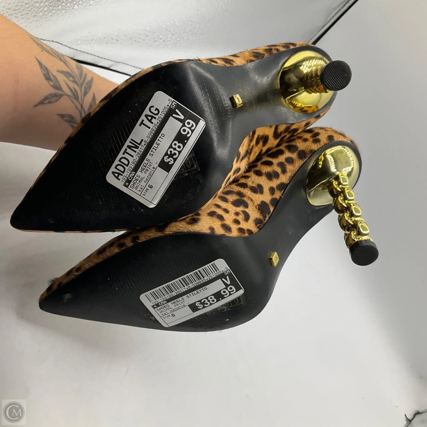 Shoes Heels Stiletto By Cma In Animal Print, Size: 6