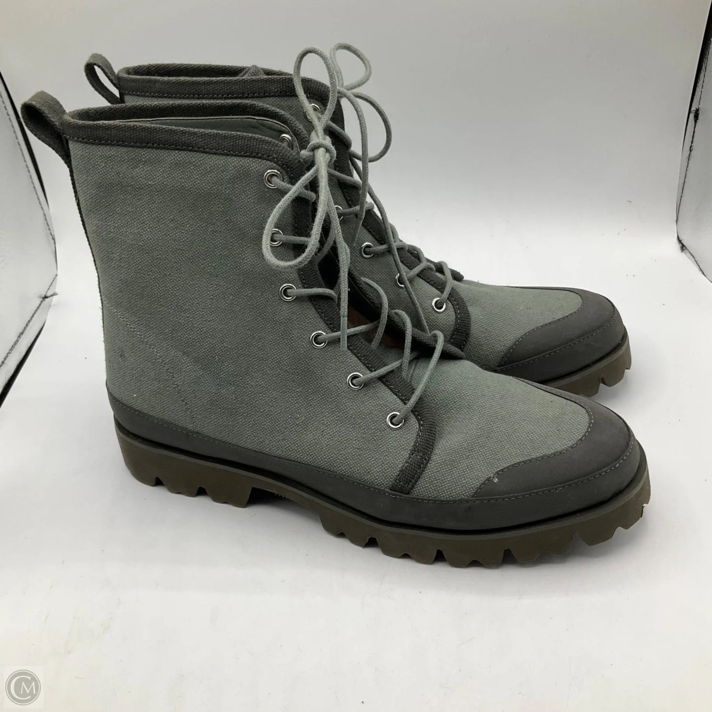 Boots Ankle Flats By J. Crew In Green, Size: 10