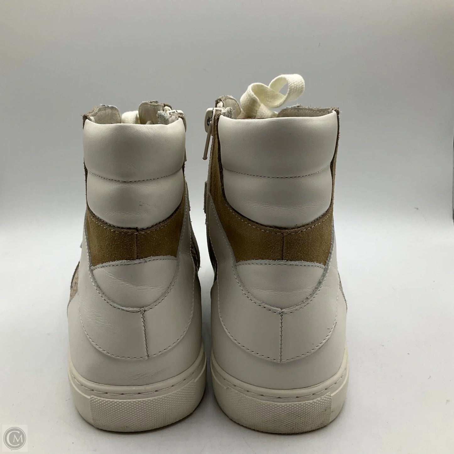 Shoes Sneakers By Matisse In Gold & White, Size: 10