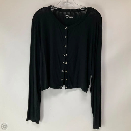 Top Long Sleeve By Aerie In Black, Size: Xxl