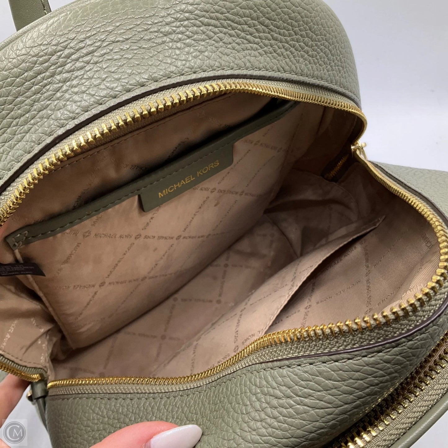 Backpack Designer By Michael Kors, Size: Small