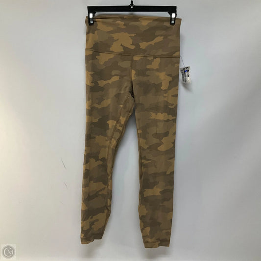 Athletic Leggings By Lululemon In Camouflage Print, Size: 6