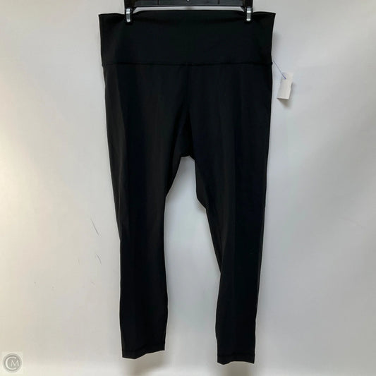 Athletic Leggings Capris By Lululemon In Black, Size: 8