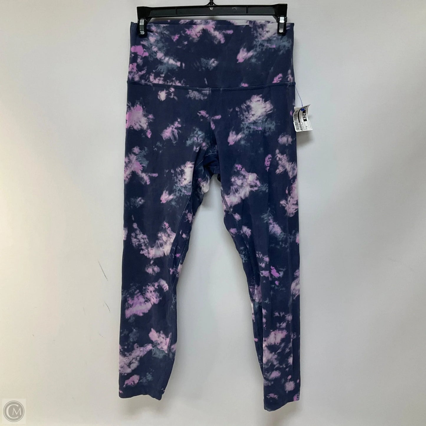 Athletic Leggings By Lululemon In Blue & Pink, Size: 8