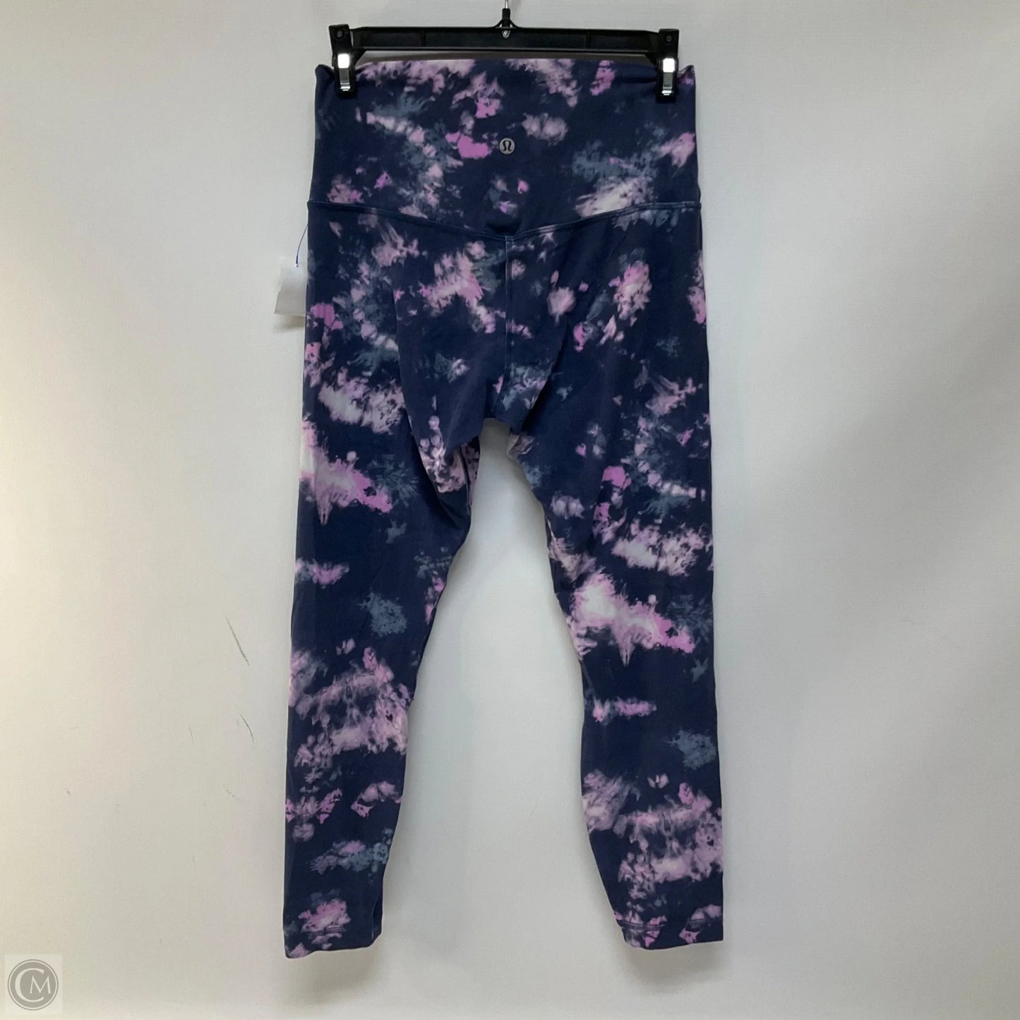 Athletic Leggings By Lululemon In Blue & Pink, Size: 8