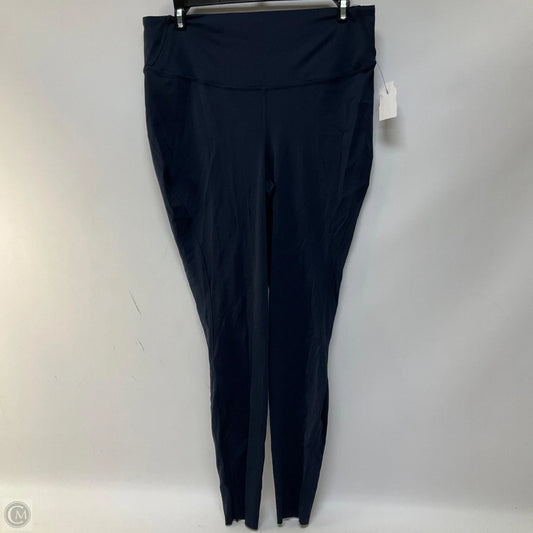 Athletic Leggings By Lululemon In Navy, Size: 12