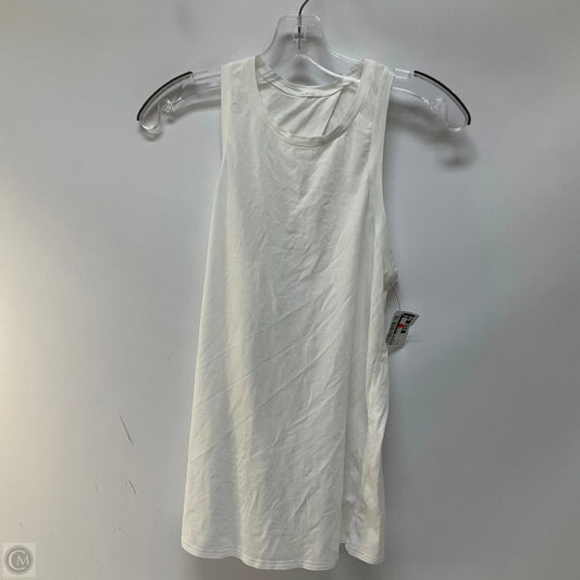 Athletic Tank Top By Lululemon In White, Size: L