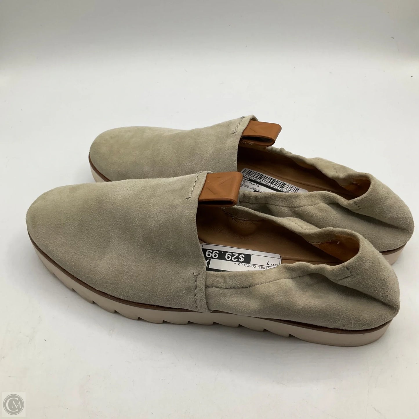 Shoes Flats By Cma In Beige, Size: 7