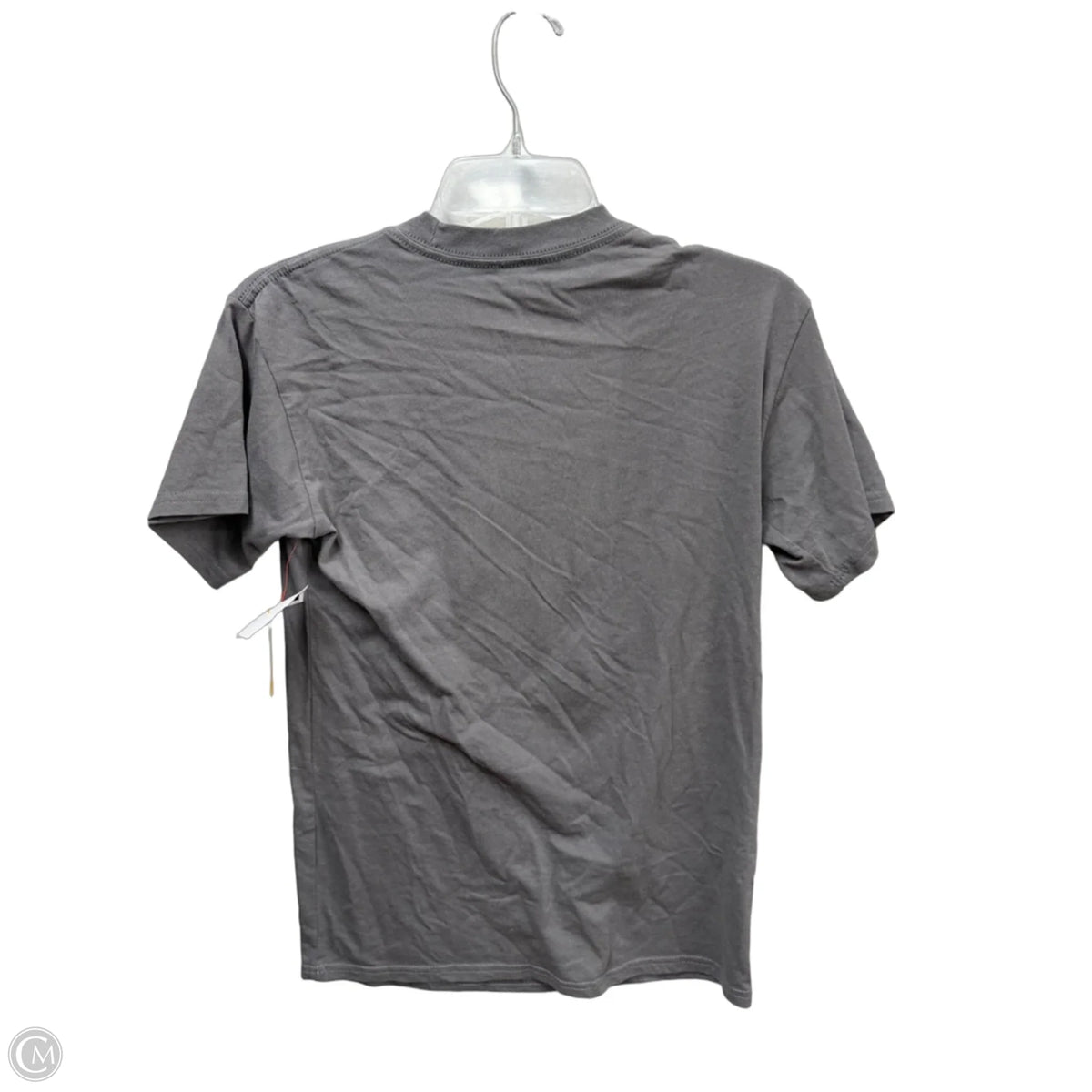 Top Short Sleeve By Cmf In Grey & Orange, Size: M