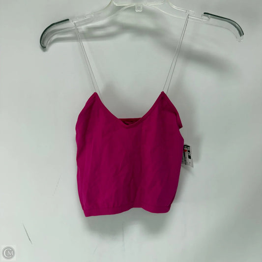 Athletic Bra By Free People In Pink, Size: Xs