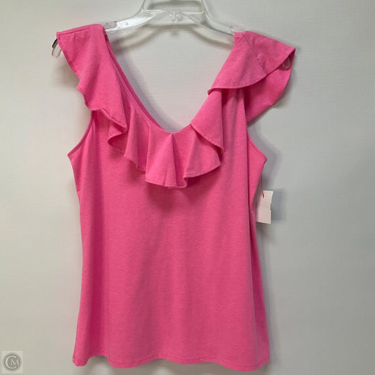 Top Sleeveless Designer By Lilly Pulitzer In Pink, Size: S