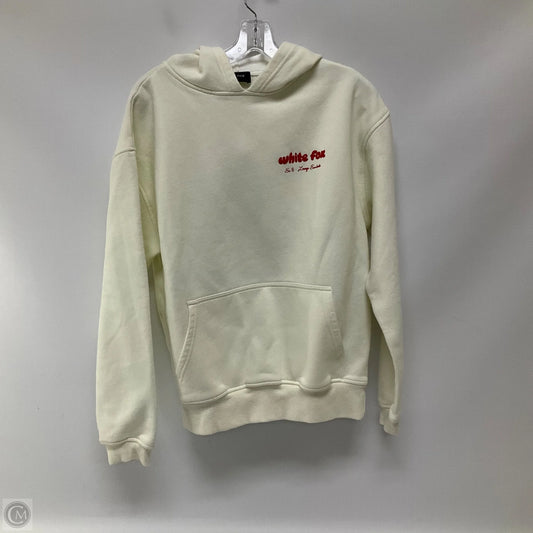 Sweatshirt Hoodie By White Fox In Cream, Size: Xs