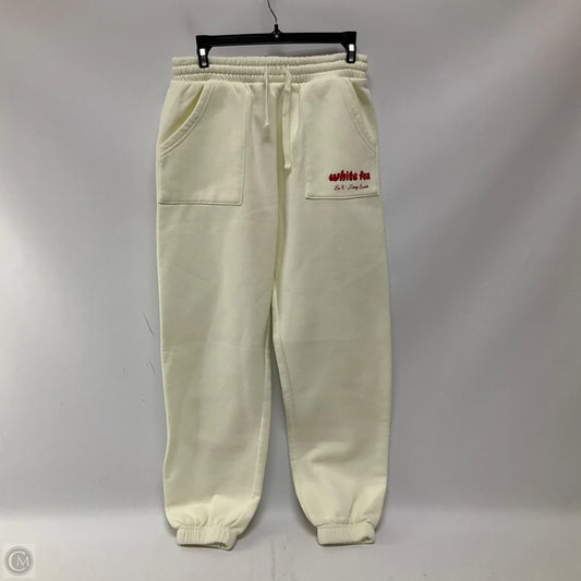Pants Joggers By White Fox In Cream, Size: S