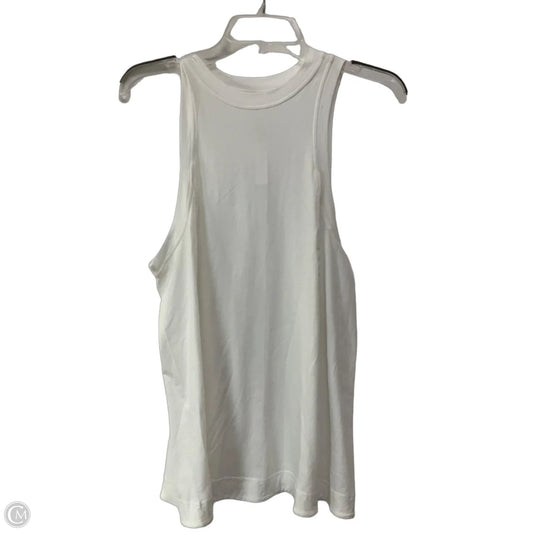 Athletic Tank Top By Lululemon In White, Size: S