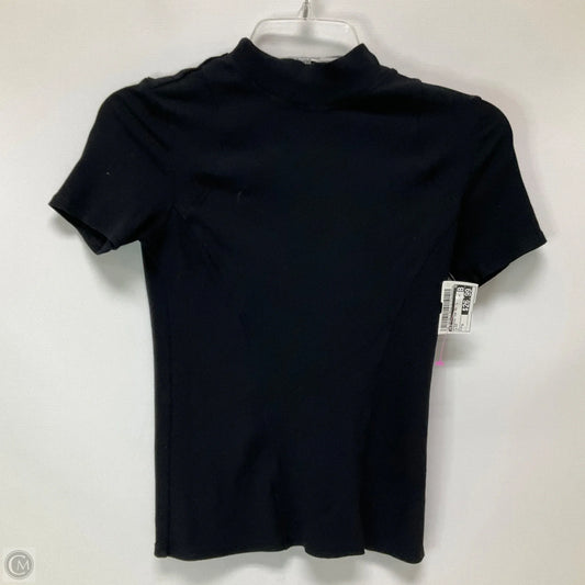 Athletic Top Short Sleeve By Alo In Black, Size: S