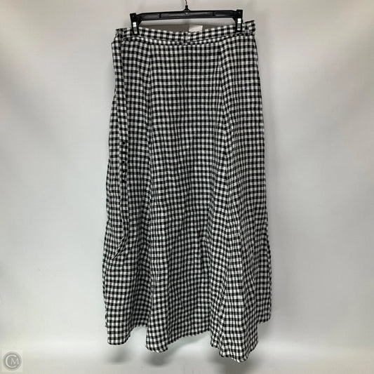 Skirt Maxi By Reformation In Checkered Pattern, Size: 4