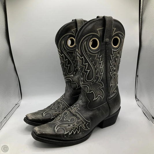 Boots Western By Durango In Black, Size: 9.5