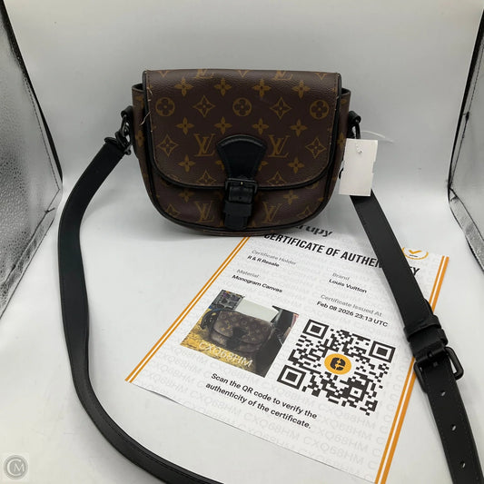 Crossbody Luxury Designer By Louis Vuitton, Size: Small