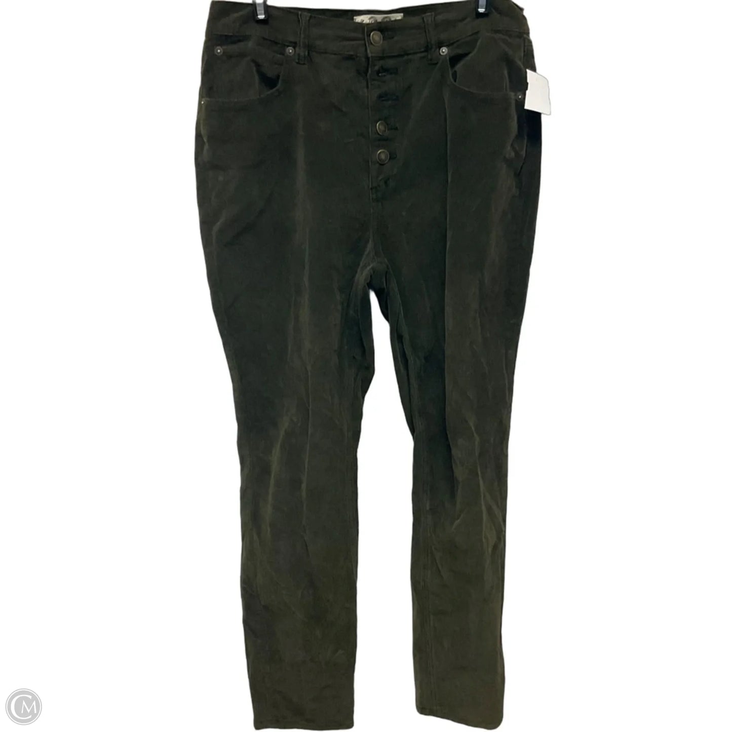 Pants Corduroy By We The Free In Green, Size: 10