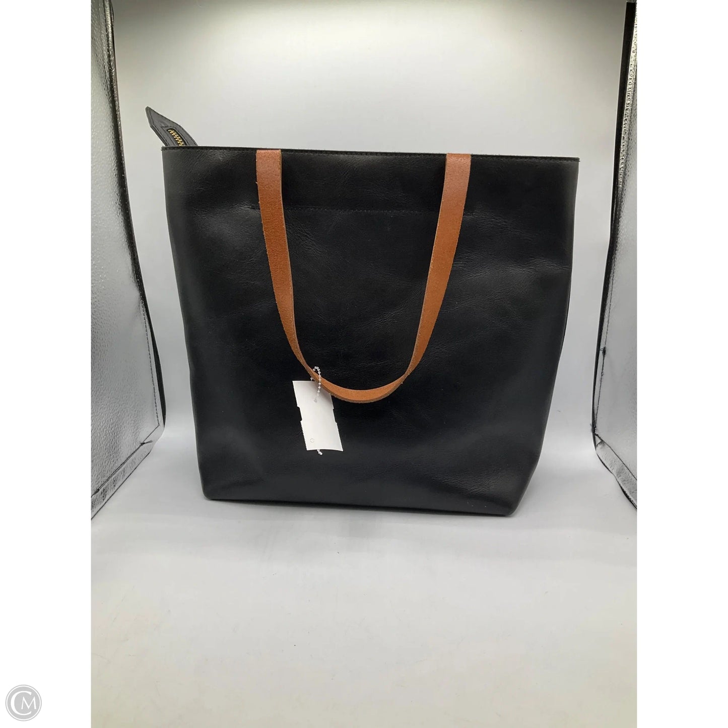 Tote Leather By Madewell, Size: Medium