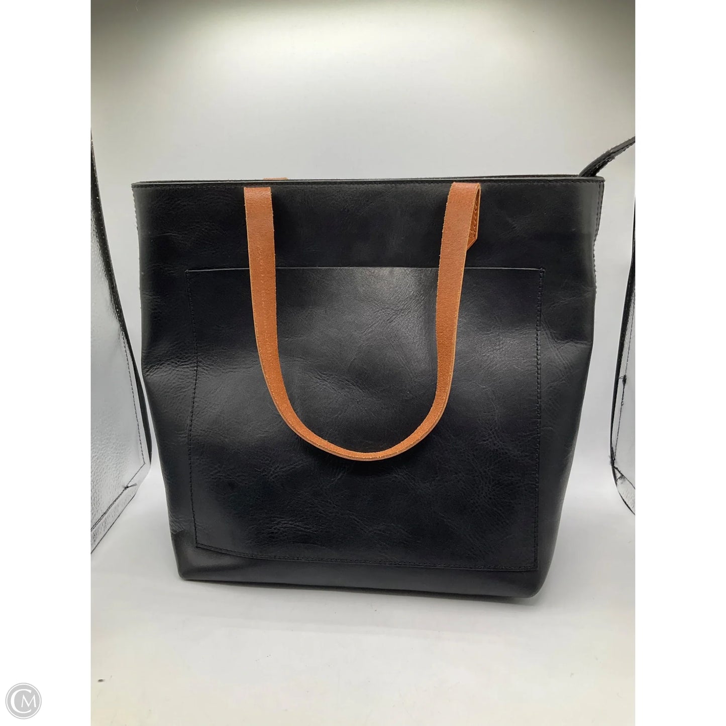 Tote Leather By Madewell, Size: Medium