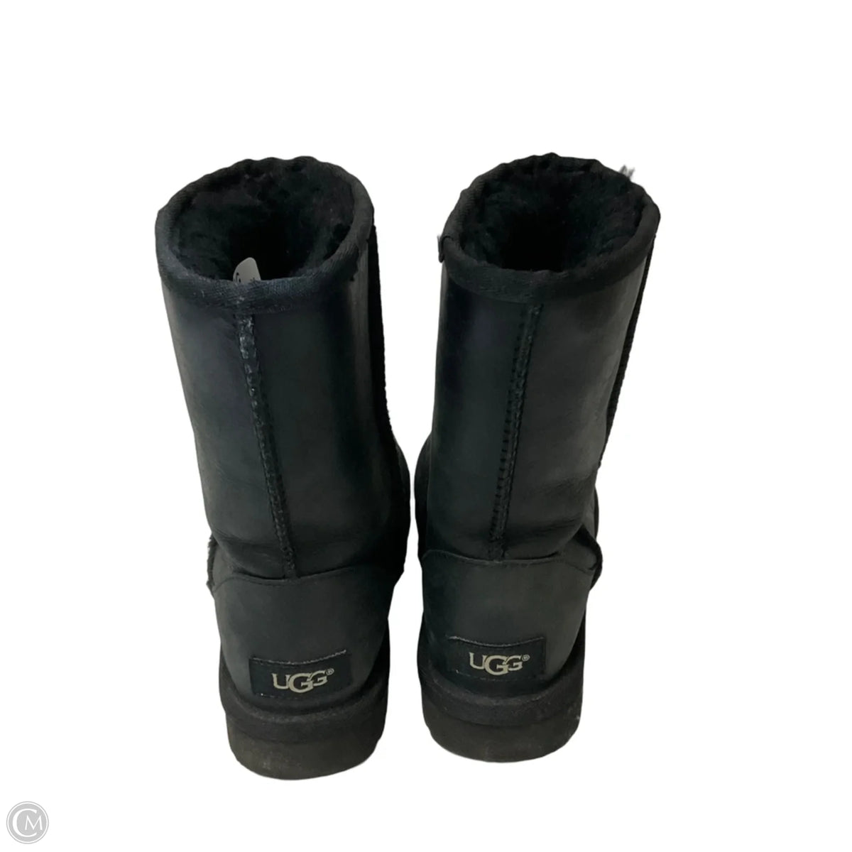 Boots Designer By Ugg In Black, Size: 5
