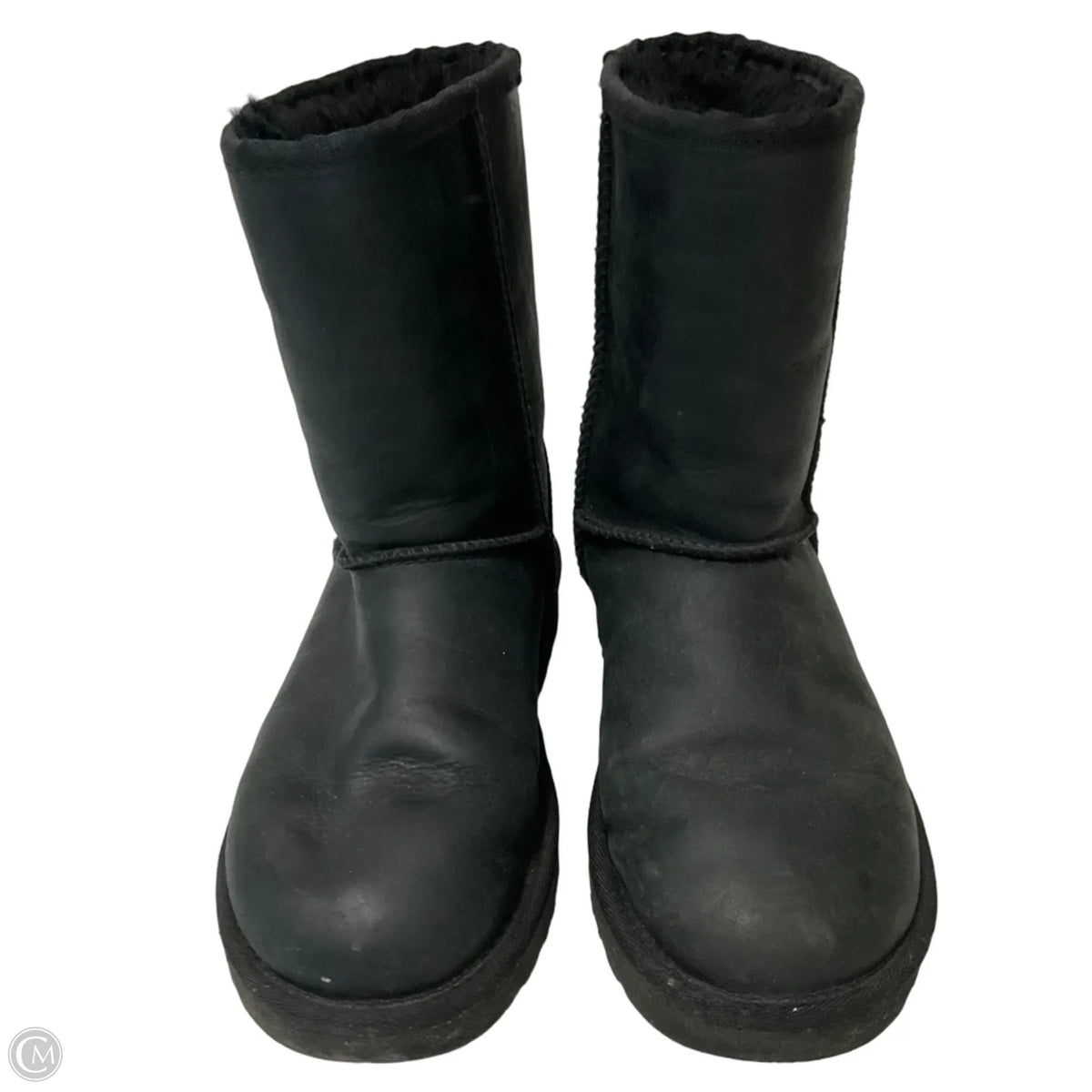 Boots Designer By Ugg In Black, Size: 5