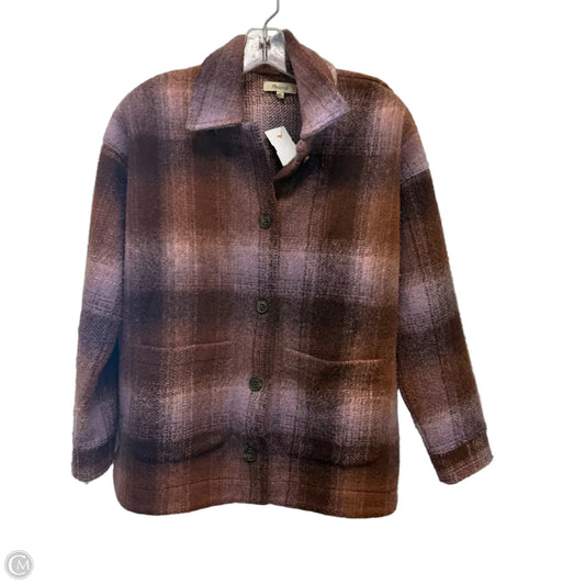 Jacket Other By Madewell In Purple, Size: S