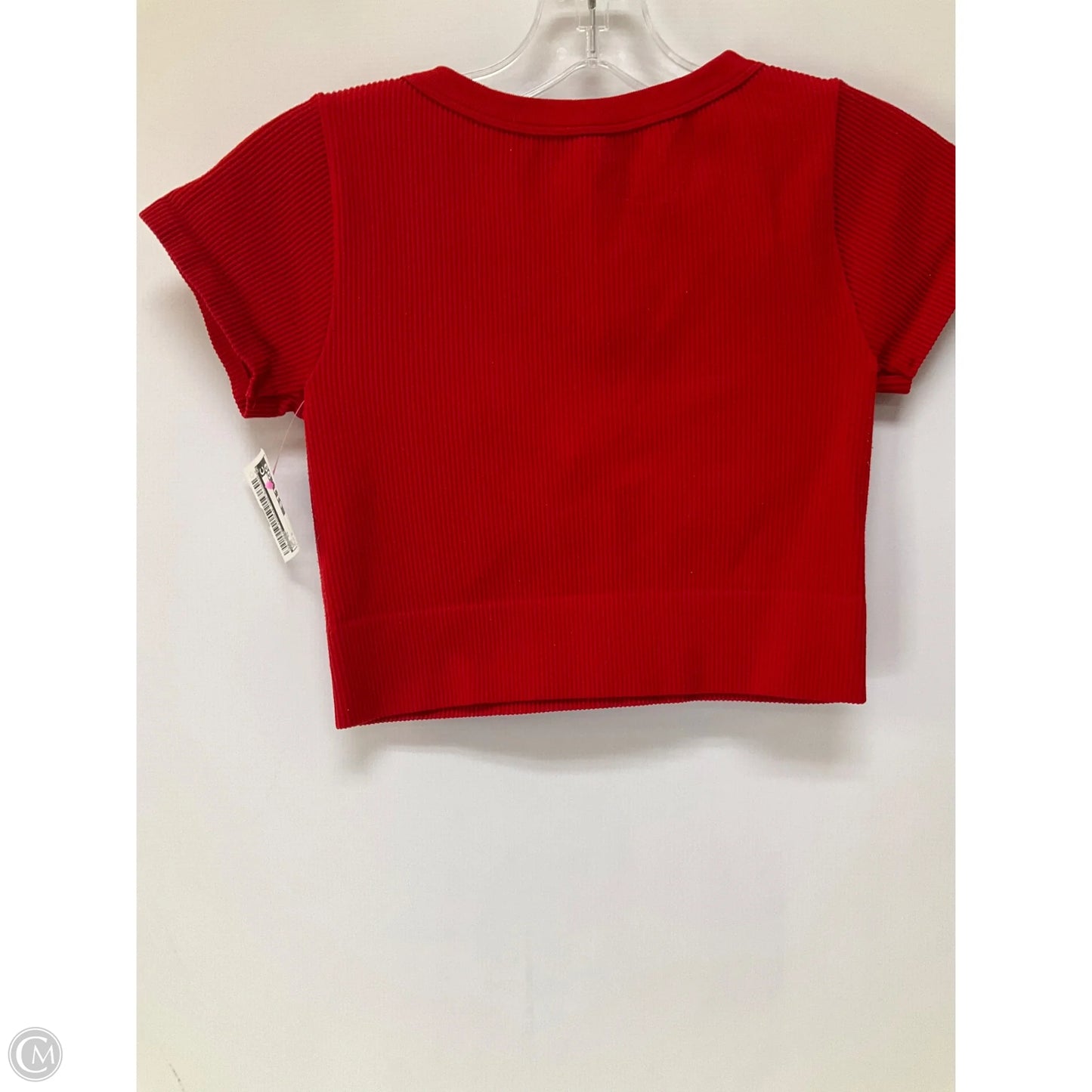 Top Short Sleeve By Garage In Red, Size: S