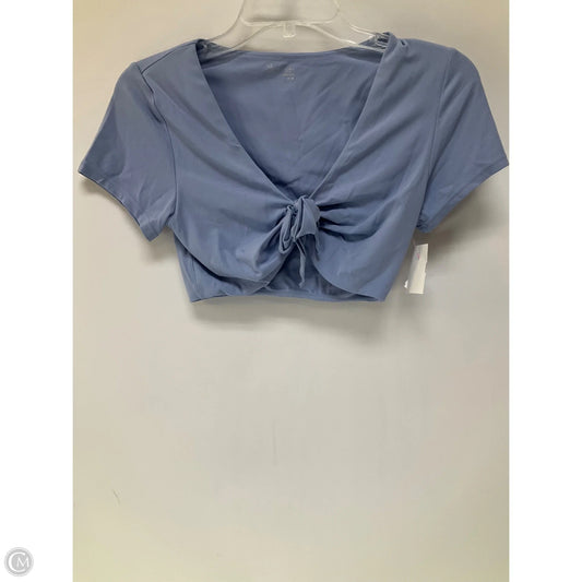 Athletic Top Short Sleeve By Offline By Aerie In Blue, Size: M