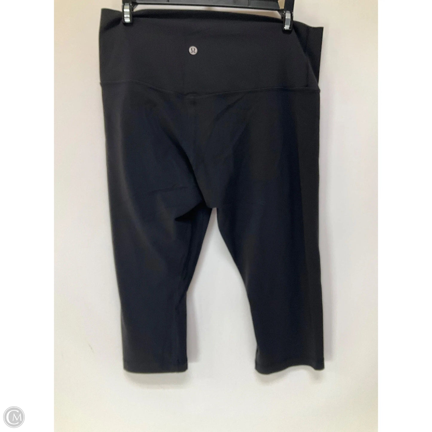 Athletic Leggings Capris By Lululemon In Black, Size: 12