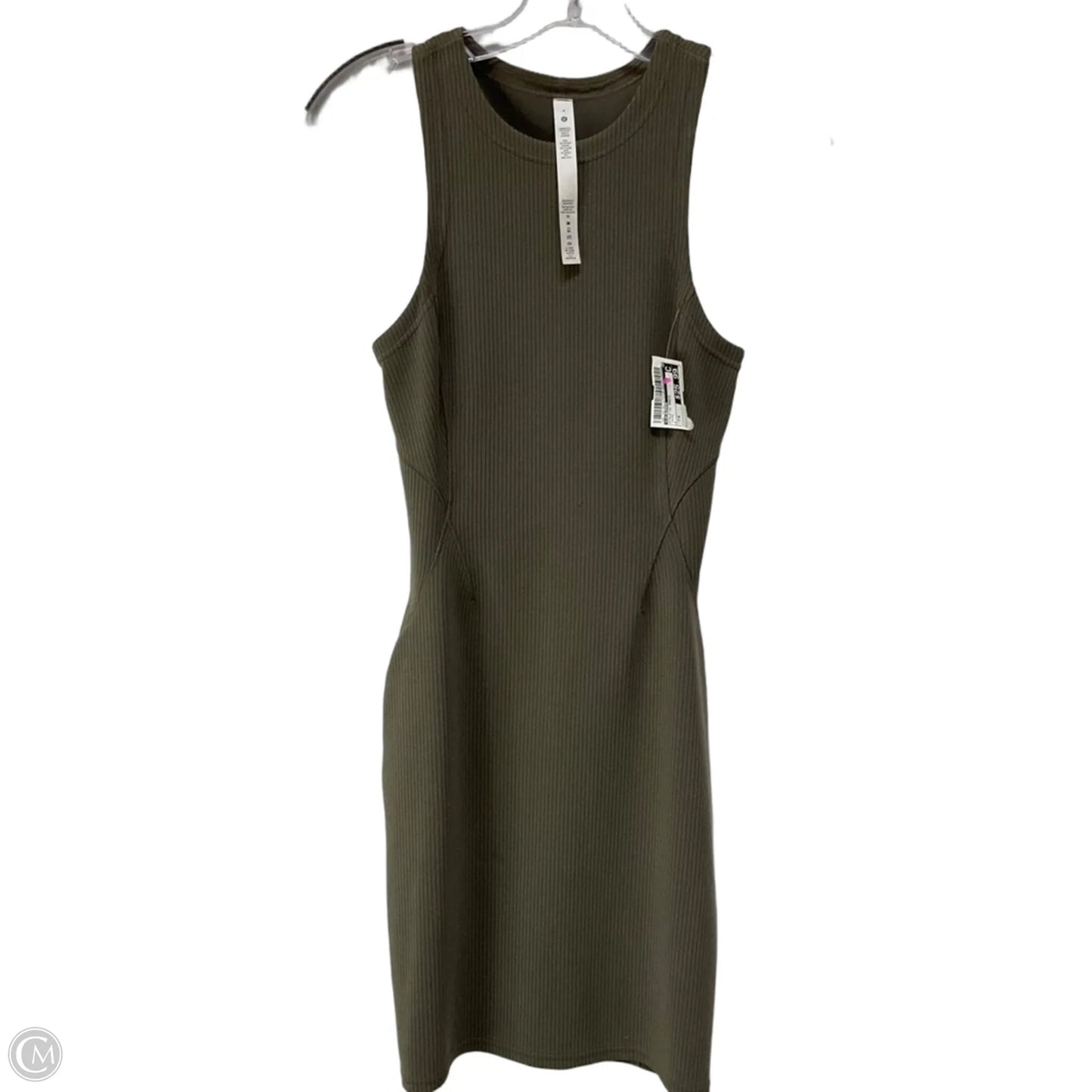 Athletic Dress By Lululemon In Taupe, Size: 4