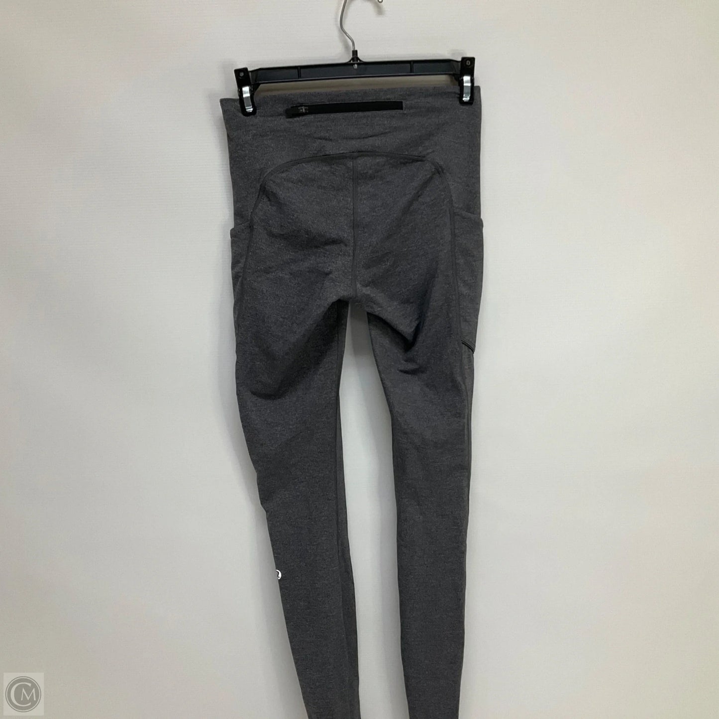 Athletic Leggings By Lululemon In Grey, Size: 4
