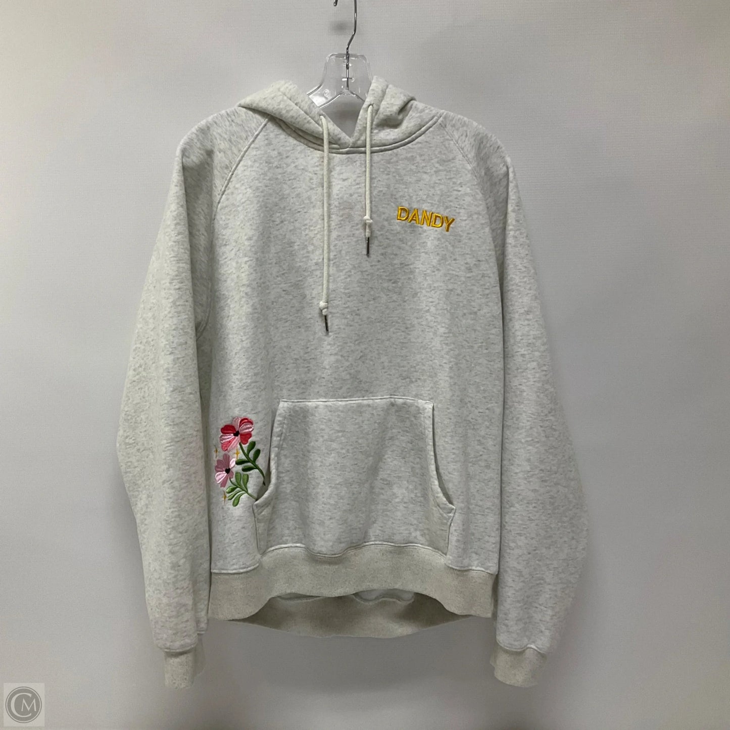 Sweatshirt Hoodie By Cmc In Grey, Size: M