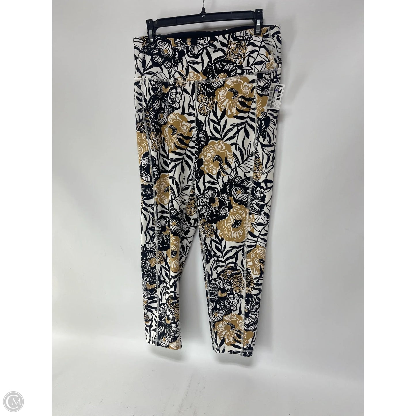 Pants Designer By Lilly Pulitzer In Black & Brown, Size: L