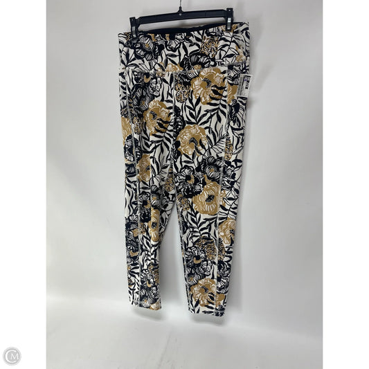 Pants Designer By Lilly Pulitzer In Black & Brown, Size: L