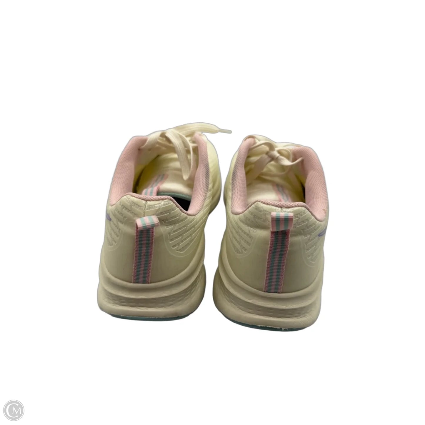Shoes Athletic By Crane In Cream & Purple, Size: 10