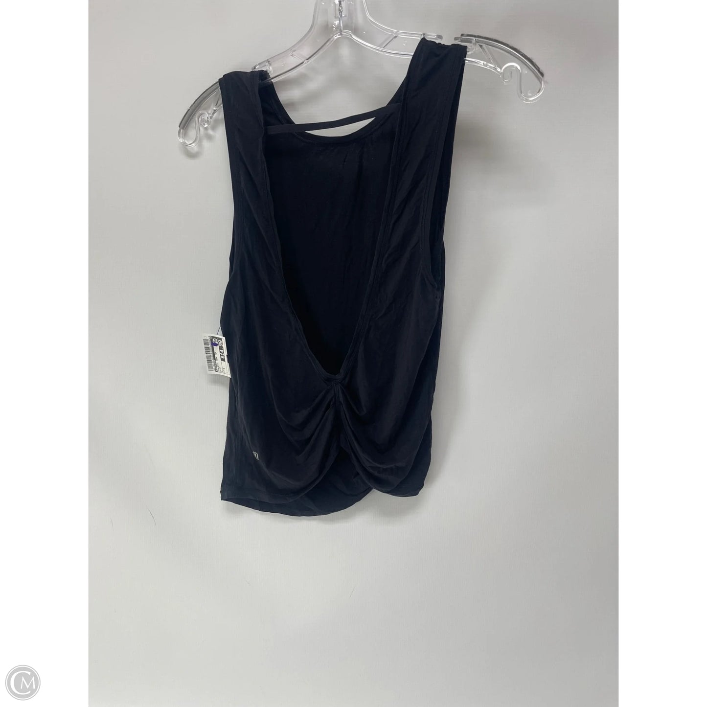 Athletic Tank Top By Lululemon In Black, Size: S
