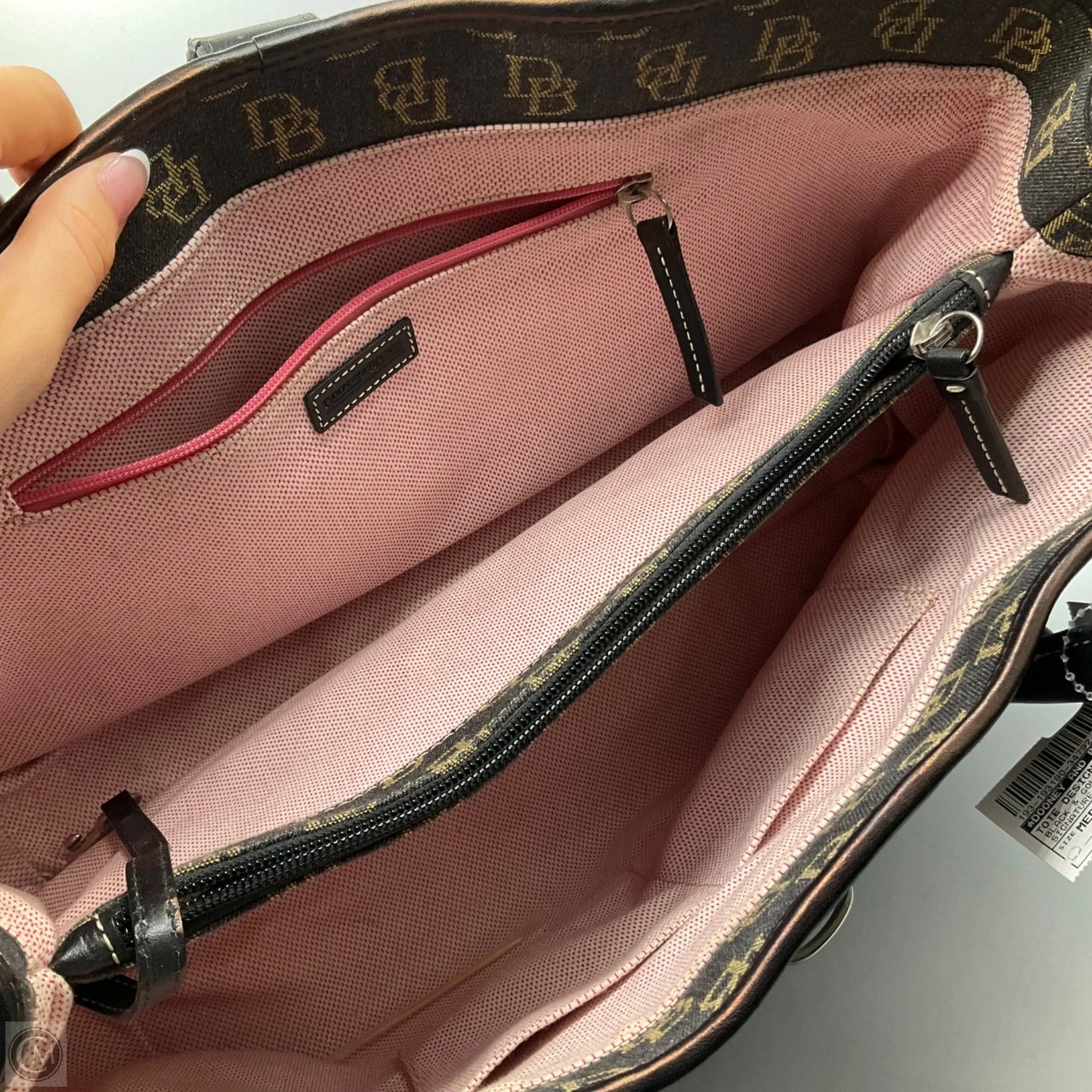 Tote Designer By Dooney And Bourke, Size: Medium