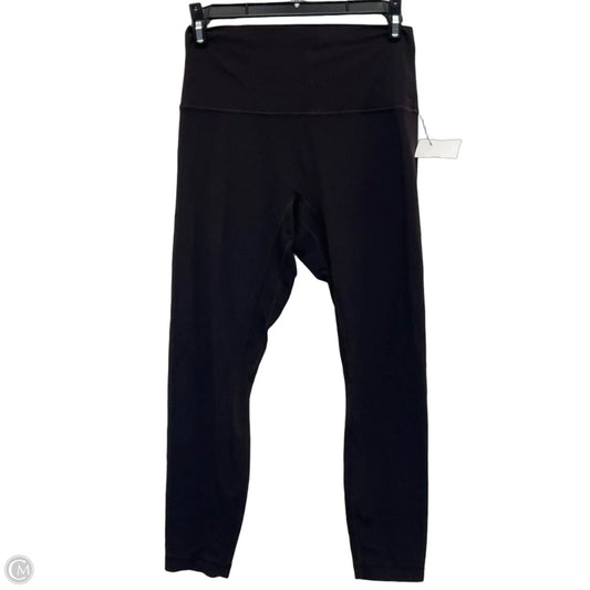 Athletic Leggings By Lululemon In Brown, Size: 8