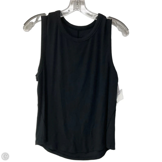 Athletic Tank Top By Lululemon In Black, Size: 8