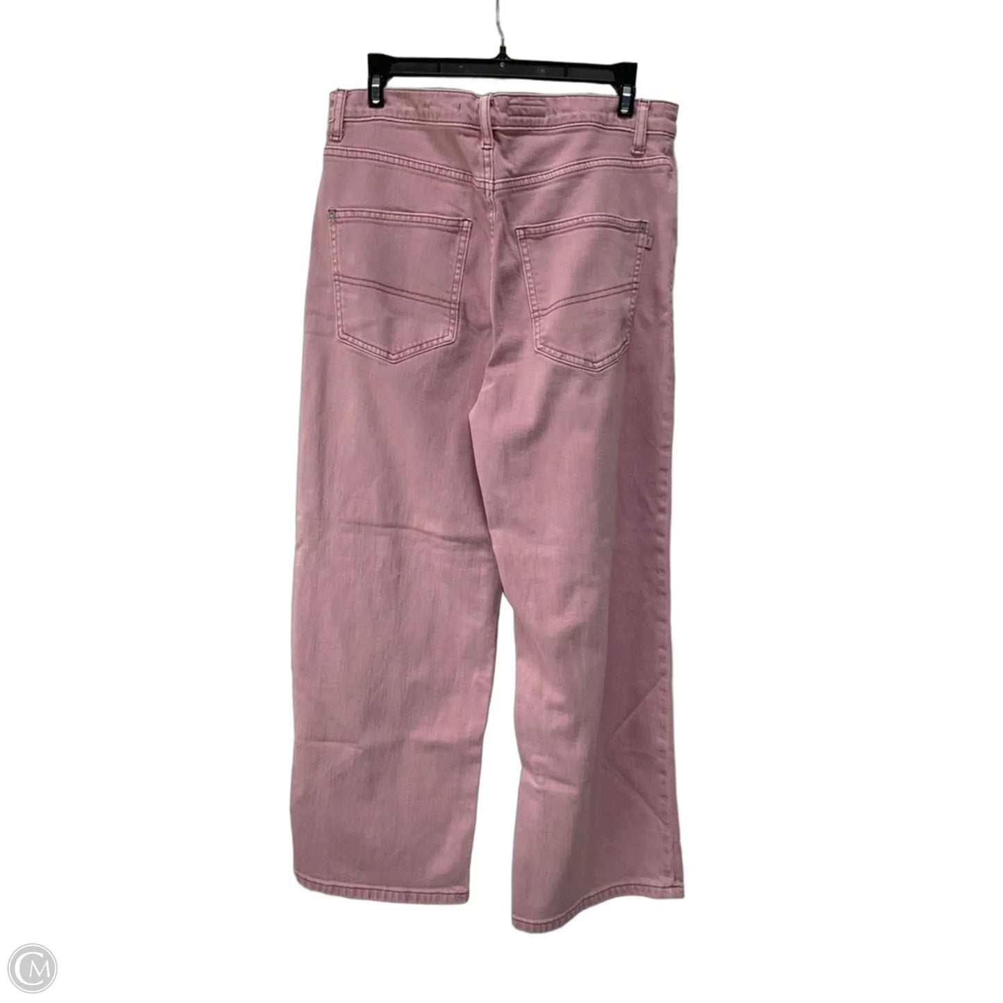 Pants Wide Leg By Pilcro In Pink Denim, Size: 8