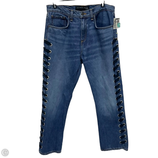 Jeans Straight By Veronica Beard In Blue Denim, Size: 6