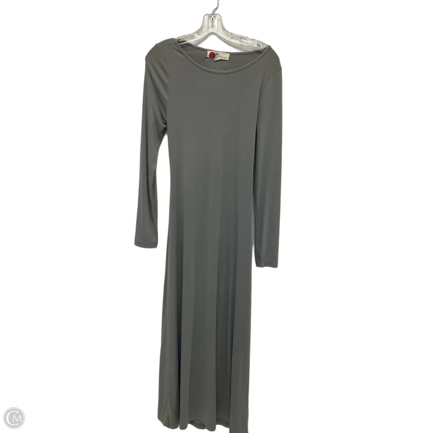Dress Casual Maxi By Free People In Grey, Size: M