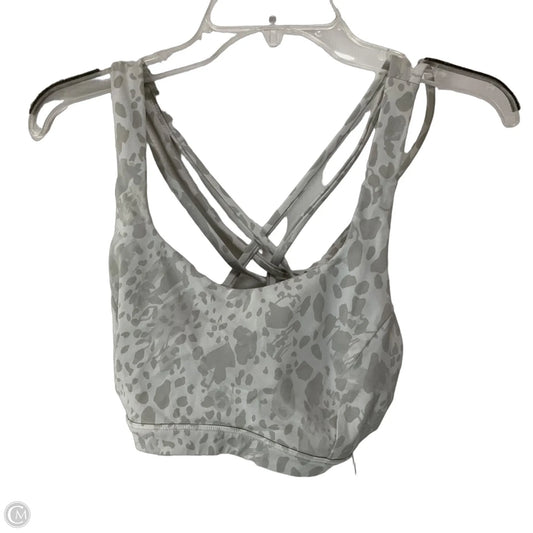Athletic Bra By Lululemon In Animal Print, Size: 8