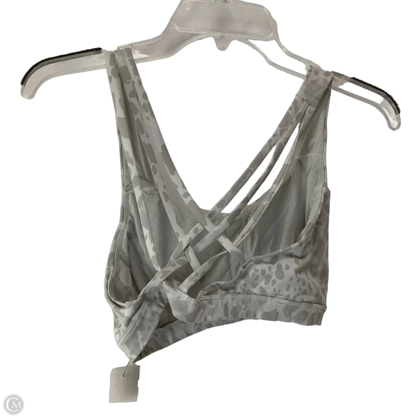 Athletic Bra By Lululemon In Animal Print, Size: 8