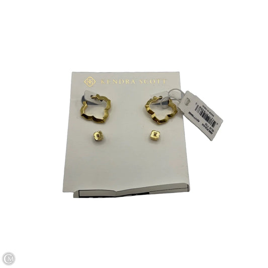 Earrings Hoop By Kendra Scott, Size: 02 Piece Set